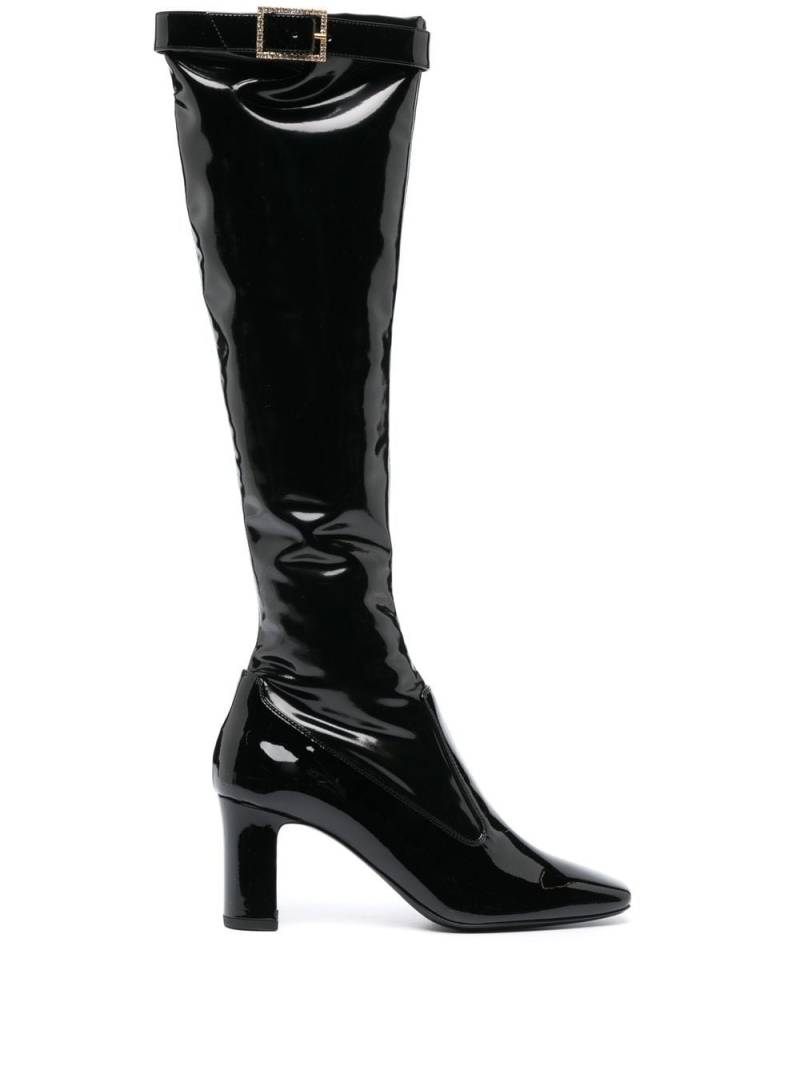 Saint Laurent Elle knee-high boots - Black von Saint Laurent