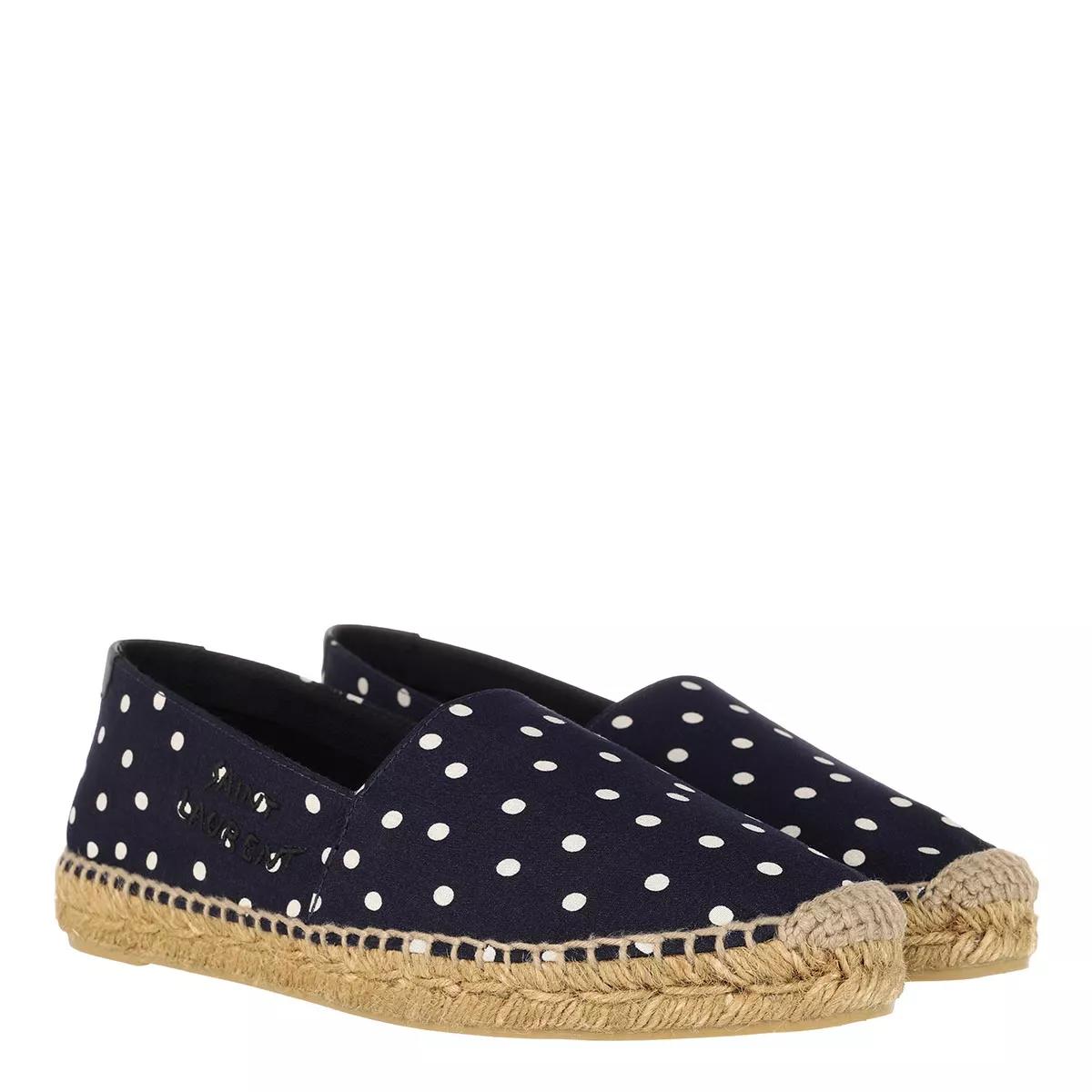 Saint Laurent Espadrilles - Logo Espadrilles - Gr. 38 (EU) - in Blau - für Damen von Saint Laurent