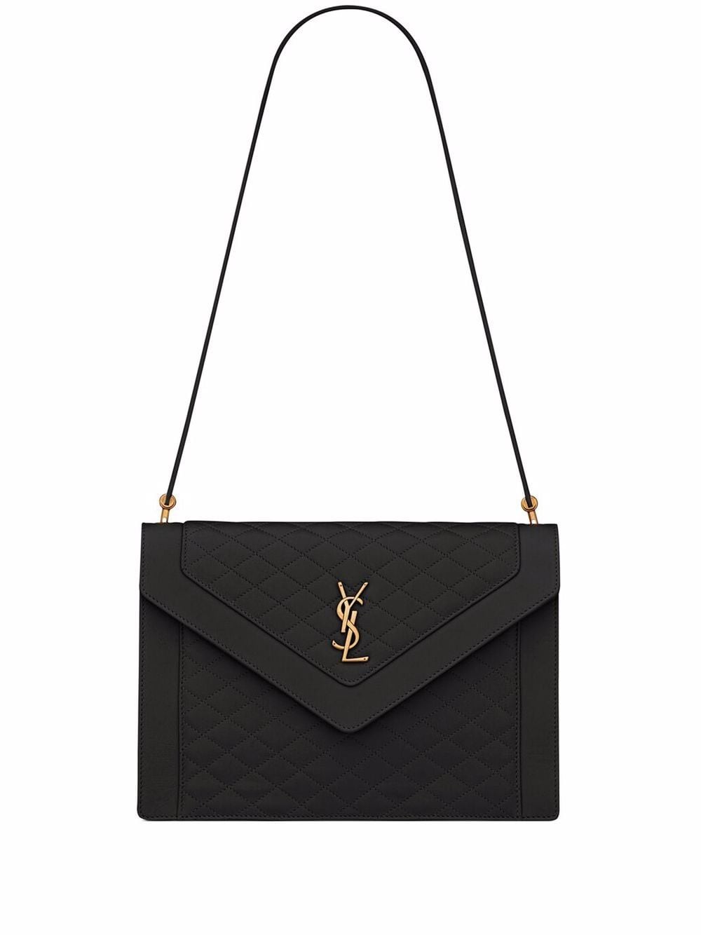 Saint Laurent Gaby envelope bag - Black von Saint Laurent