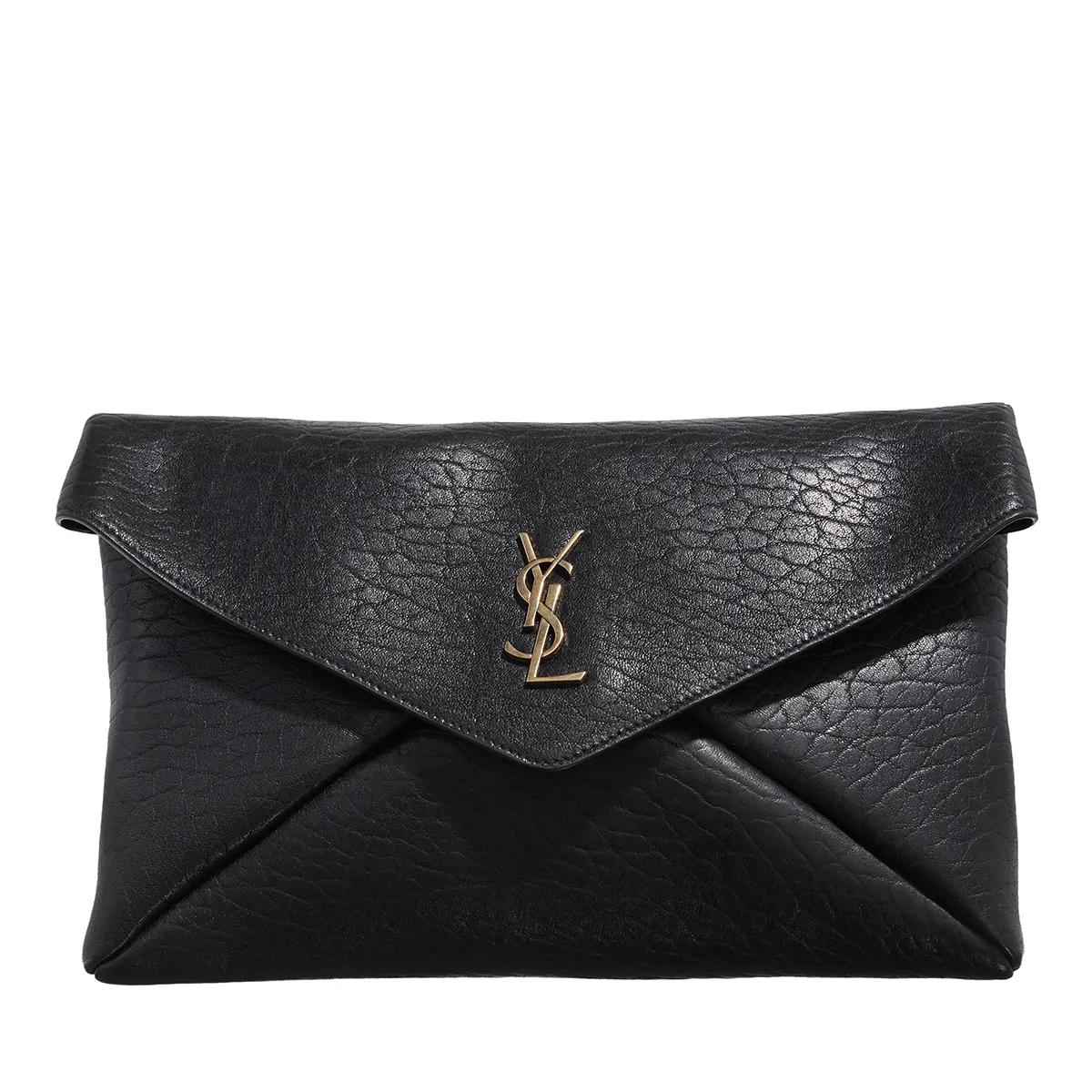 Saint Laurent Handtasche - Cassandre Large Envelope Pouch - Gr. unisize - in Schwarz - für Damen von Saint Laurent