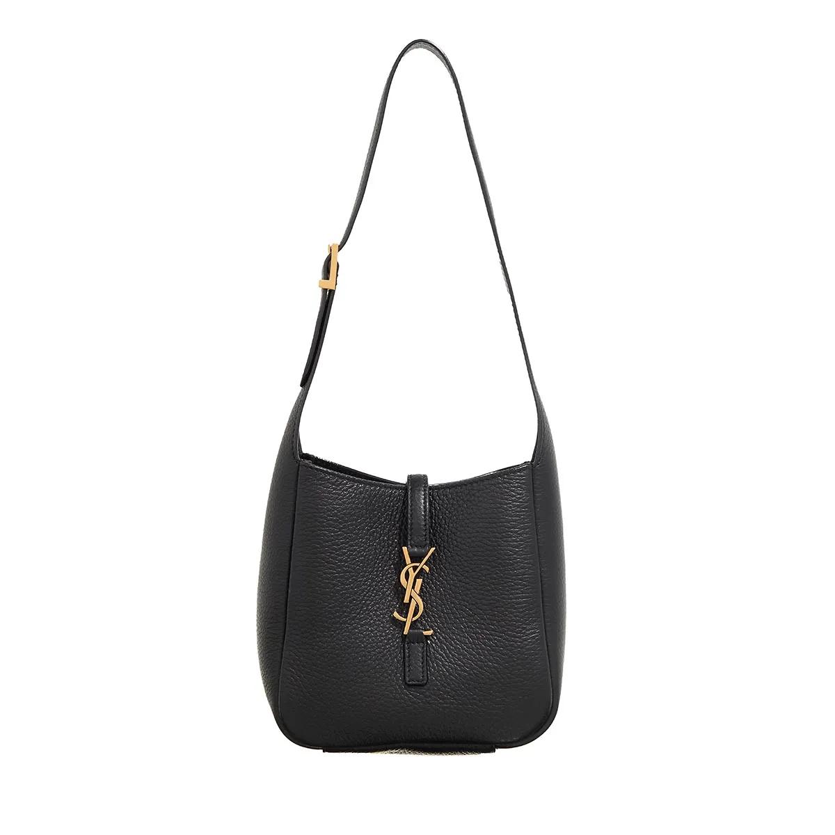 Saint Laurent Handtasche - Le 5 à 7 Baby Supple Shoulder Bag - Gr. unisize - in Schwarz - für Damen von Saint Laurent