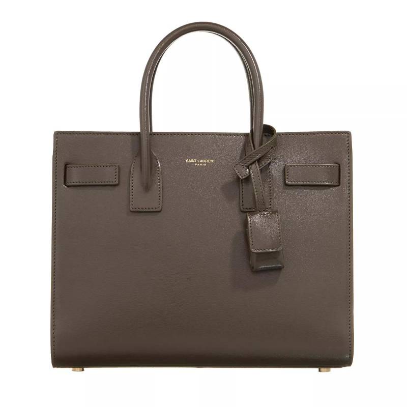 Saint Laurent Henkeltasche - Baby Sac De Jour Bag Leather - Gr. unisize - in Braun - für Damen von Saint Laurent