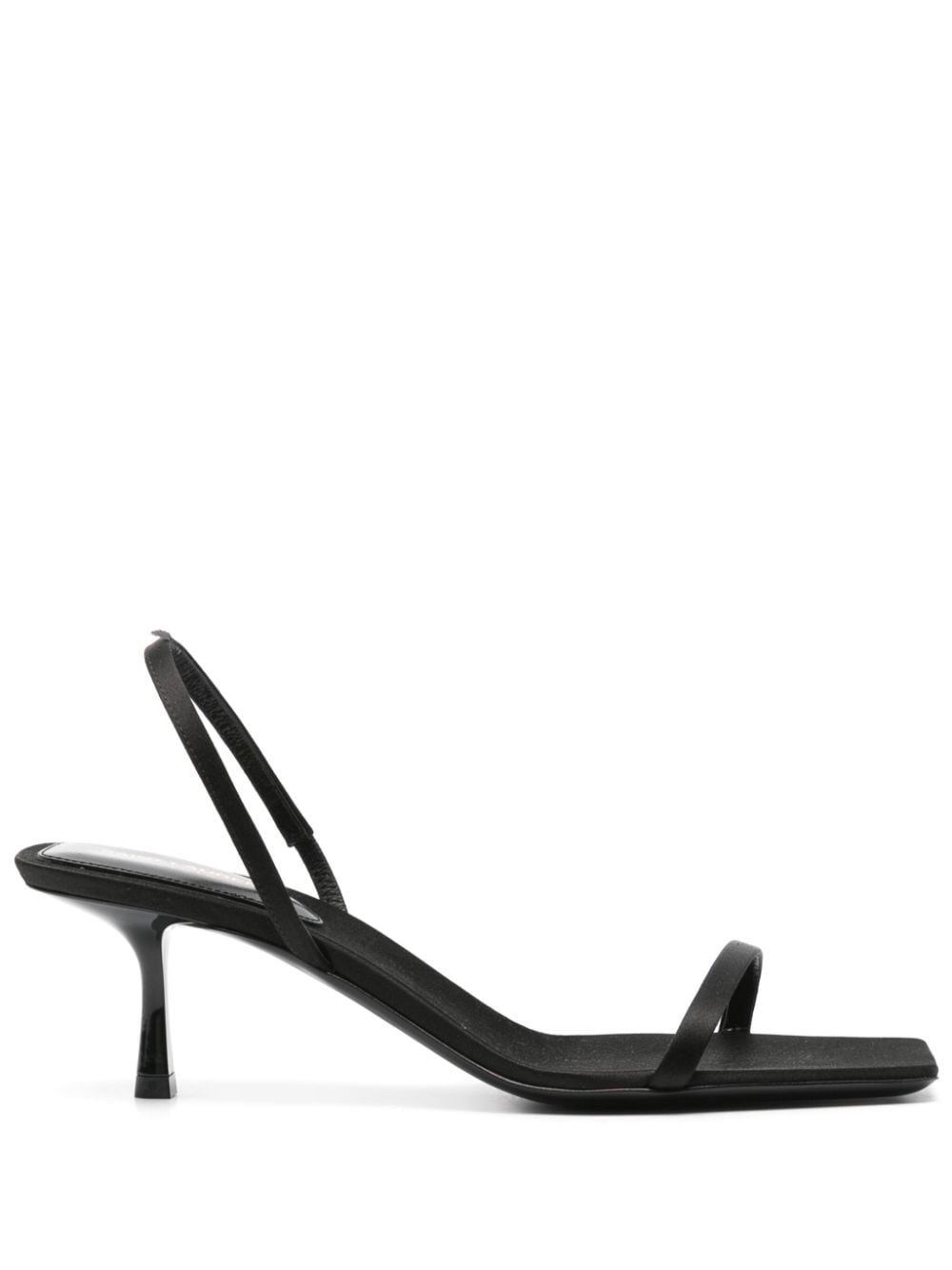 Saint Laurent 55mm Jaspe sandals - Black von Saint Laurent