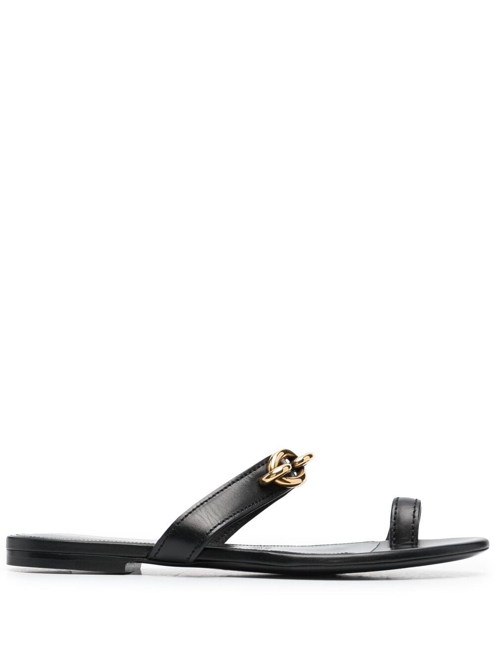 Saint Laurent Jota 5mm sandals - Black von Saint Laurent