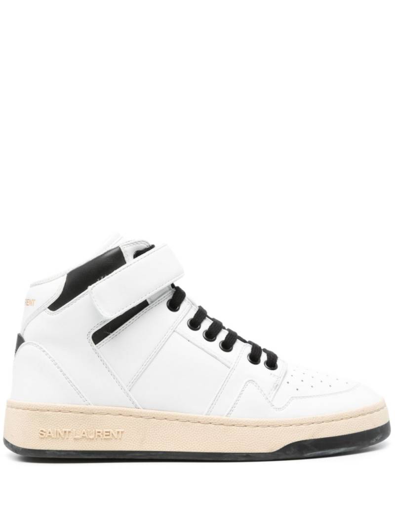 Saint Laurent LAX leather sneakers - Black von Saint Laurent