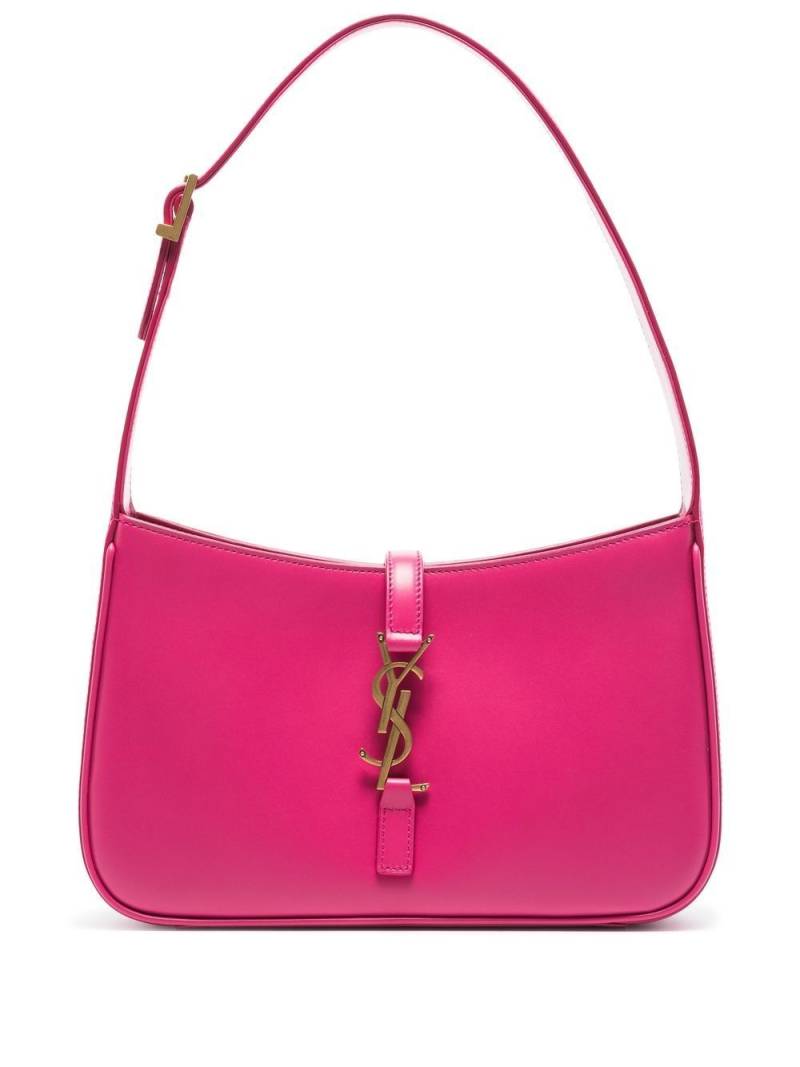 Saint Laurent Le 5 à 7 leather shoulder bag - Pink von Saint Laurent