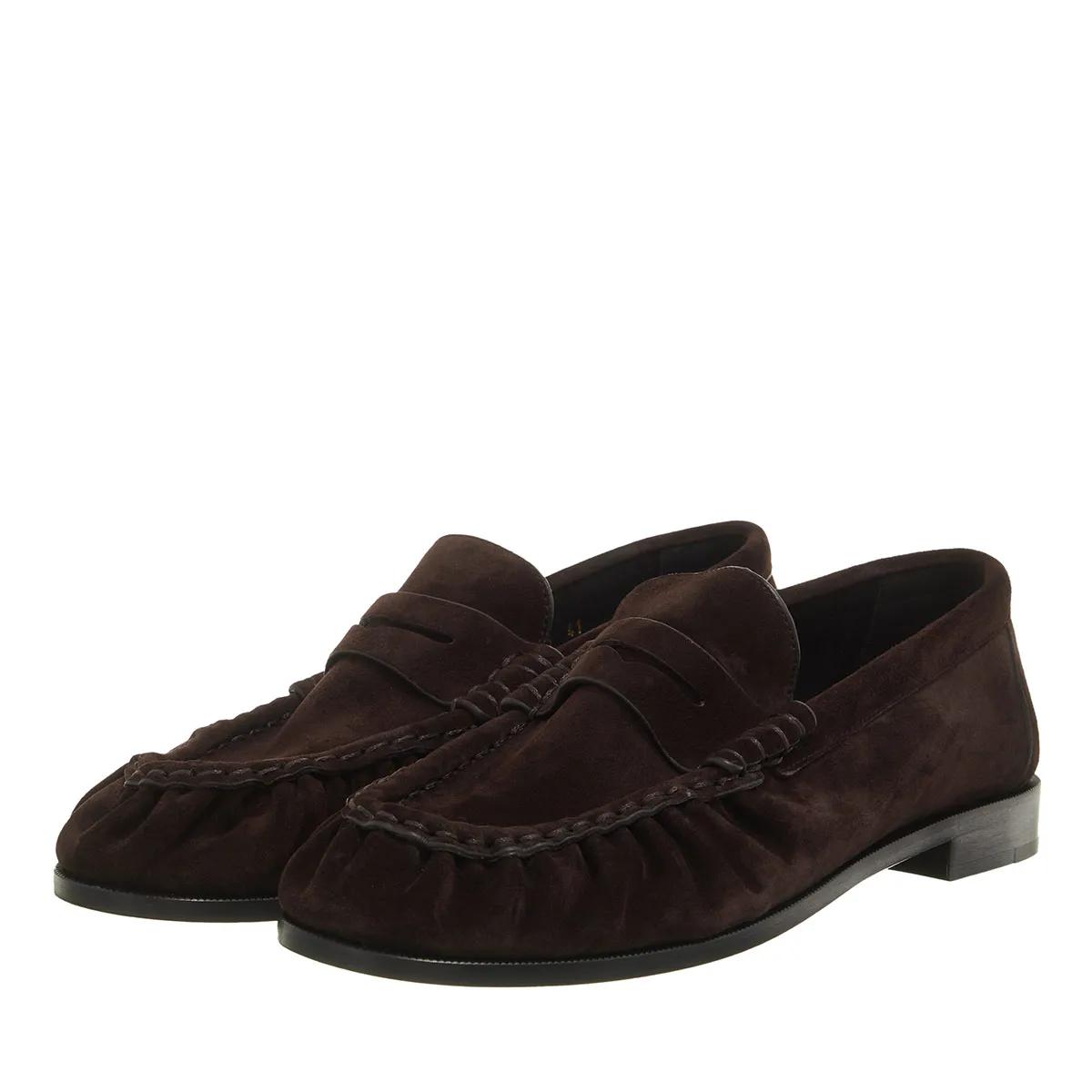 Saint Laurent Loafers & Ballerinas - Le Loafer Penny Slippers Suede - Gr. 41 (EU) - in Braun - für Damen von Saint Laurent