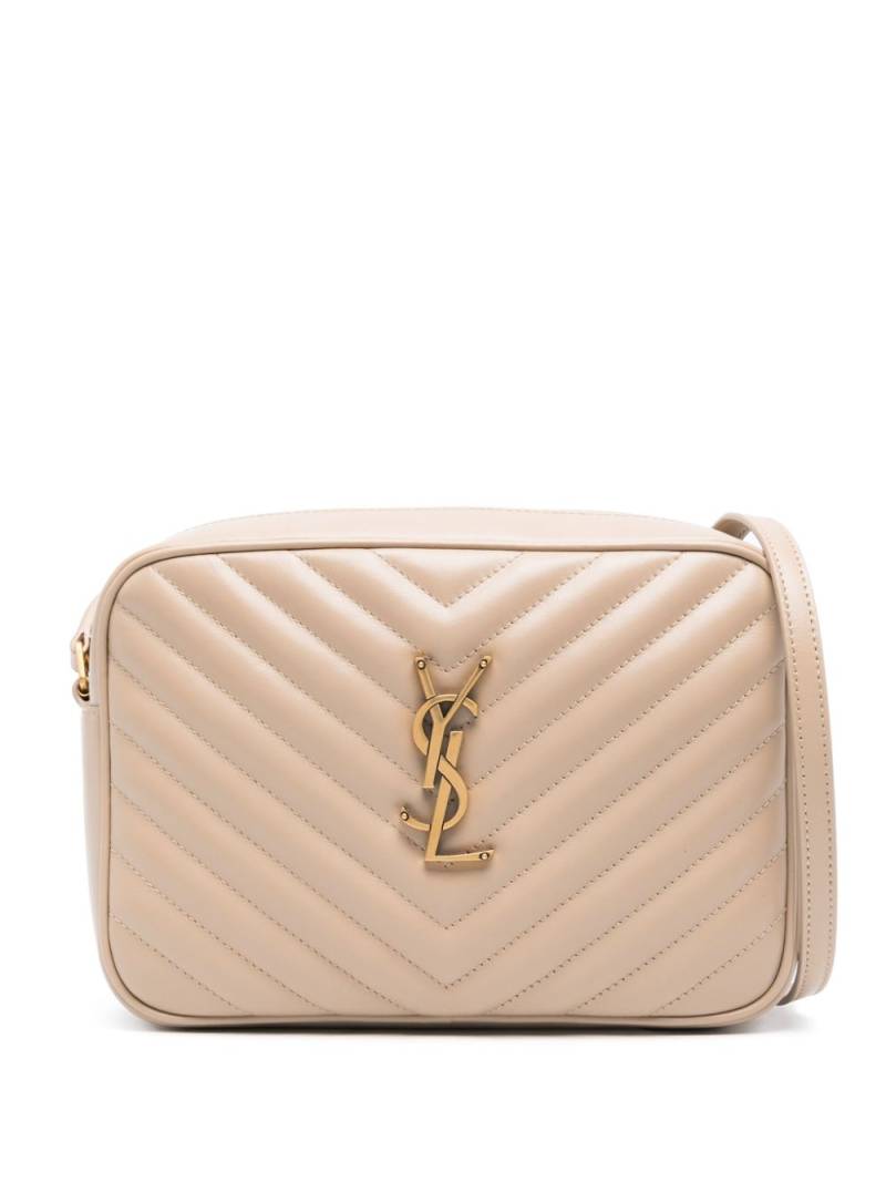 Saint Laurent Lou quilted crossbody bag - Neutrals von Saint Laurent