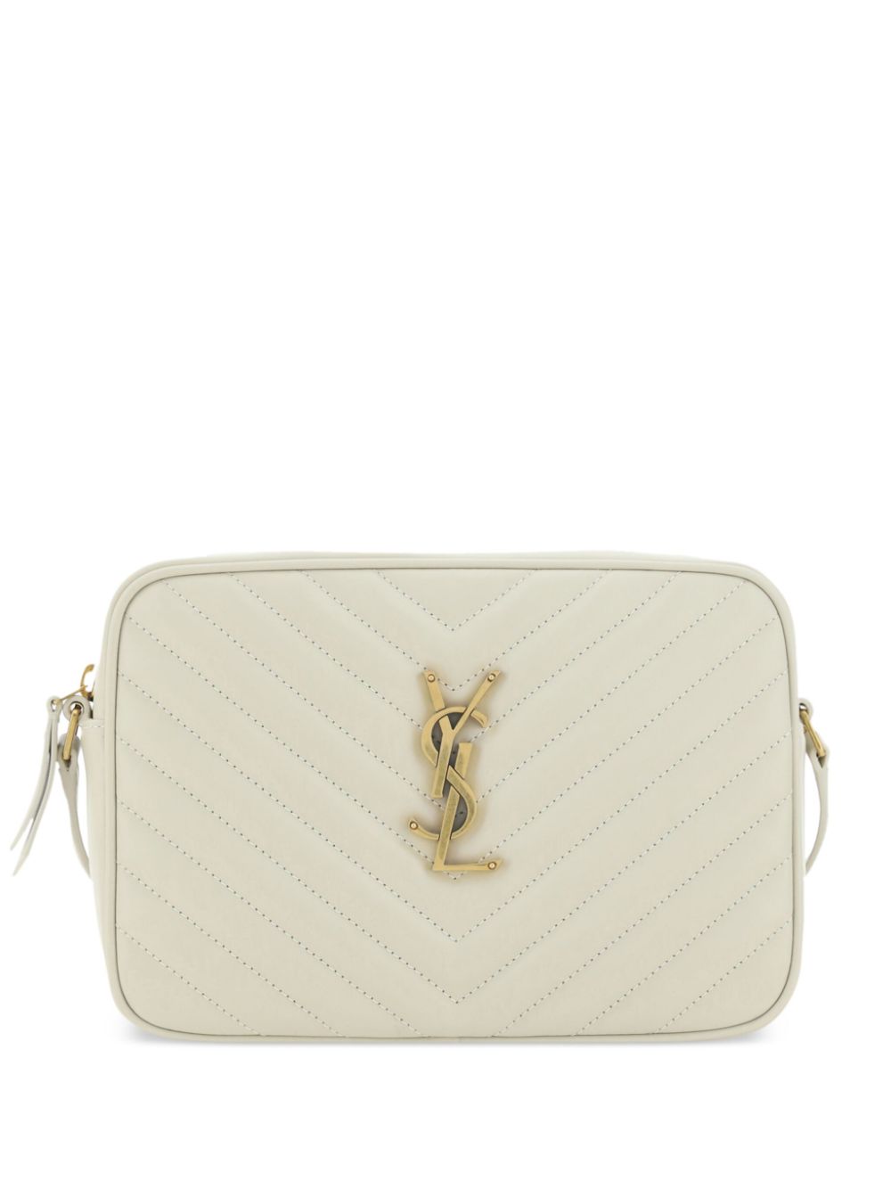 Saint Laurent Lou quilted crossbody bag - Neutrals von Saint Laurent