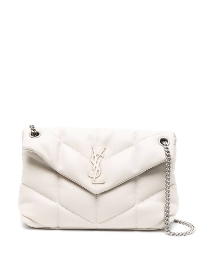 Saint Laurent small Puffer shoulder bag - Neutrals von Saint Laurent