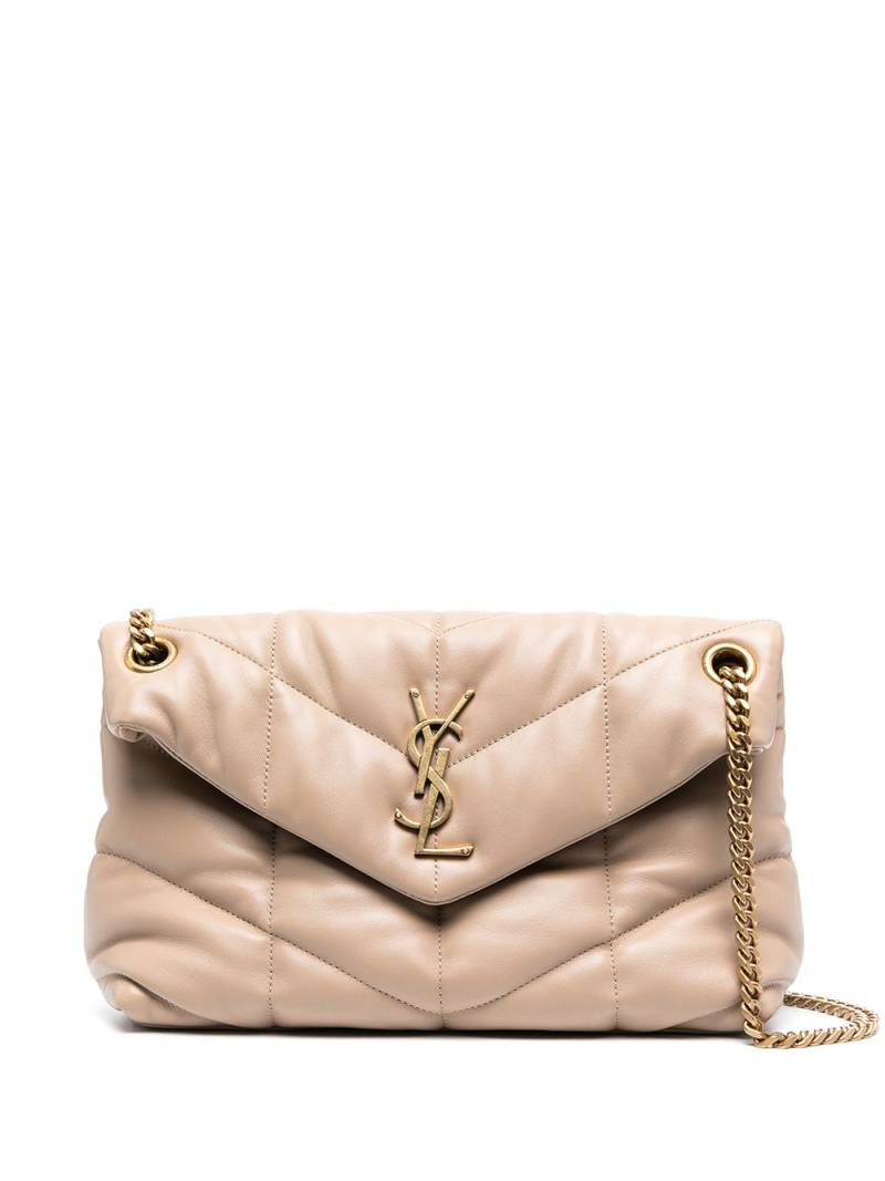 Saint Laurent small Loulou shoulder bag - Neutrals von Saint Laurent