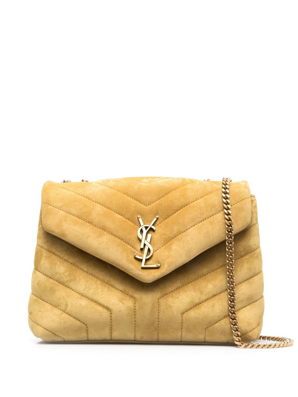 Saint Laurent Loulou small shoulder bag - Yellow von Saint Laurent