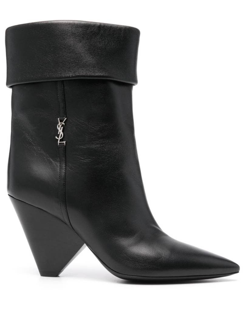 Saint Laurent 95mm Niki boots - Black von Saint Laurent