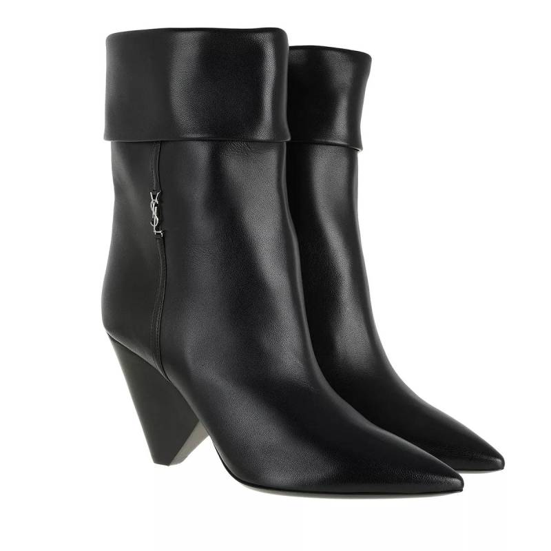 Saint Laurent Stiefel & Boots - Niki Monogram Booties Smooth Leather - Gr. 36 (EU) - in Schwarz - für Damen von Saint Laurent