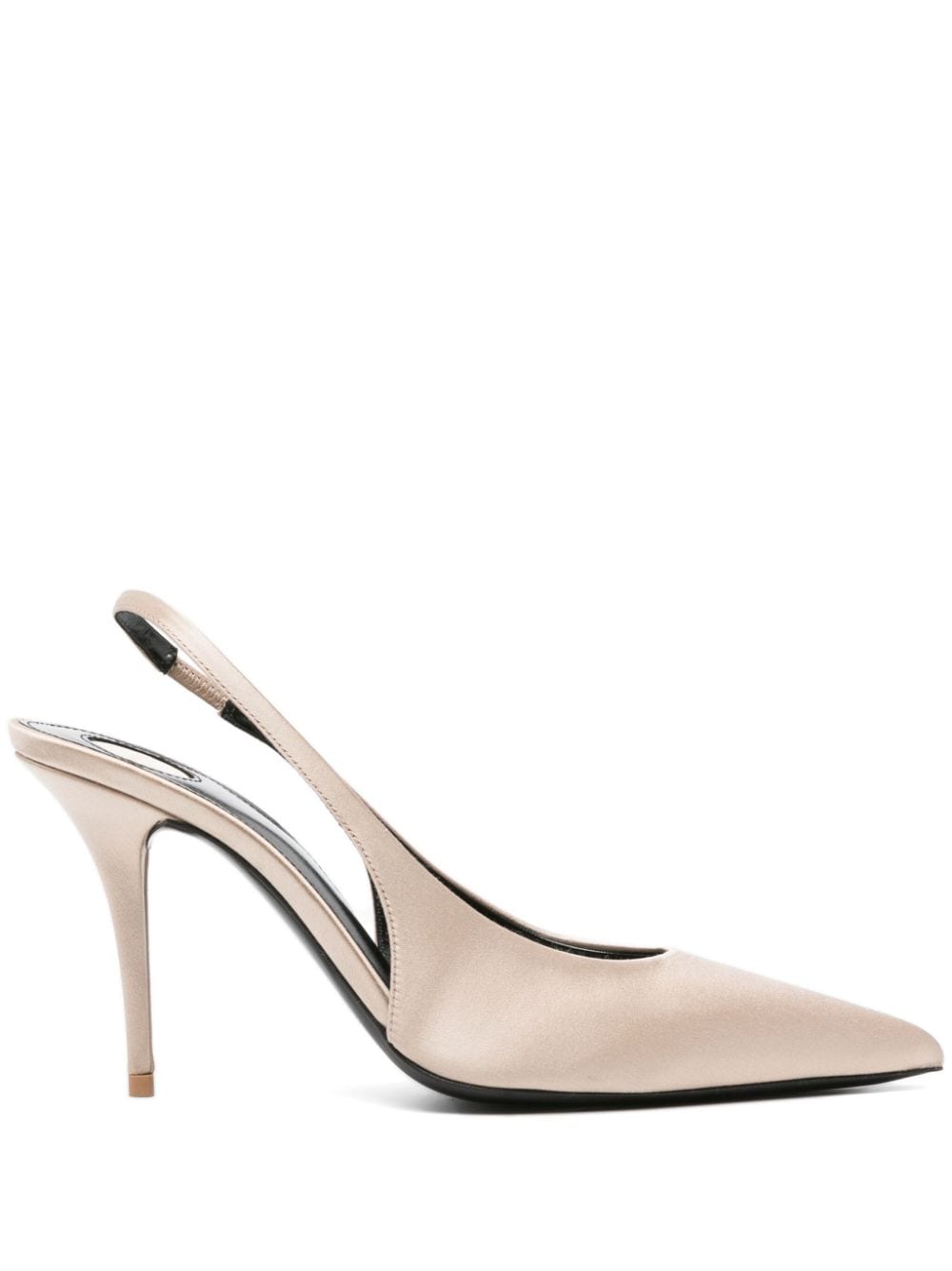 Saint Laurent Norma 90mm pumps - Neutrals von Saint Laurent