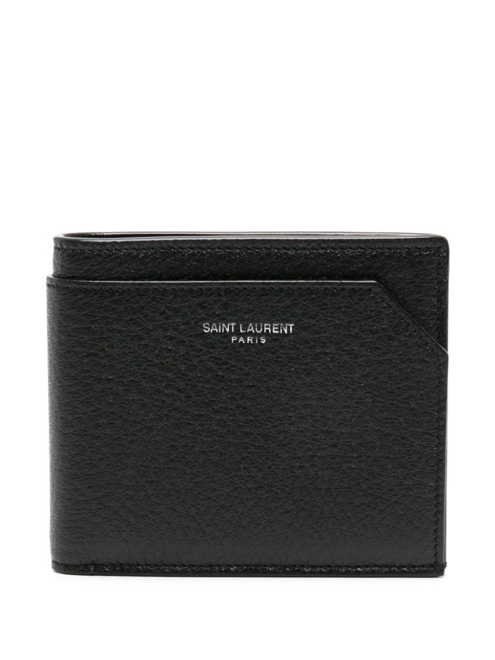 Saint Laurent Paris East/West bi-fold wallet - Black von Saint Laurent