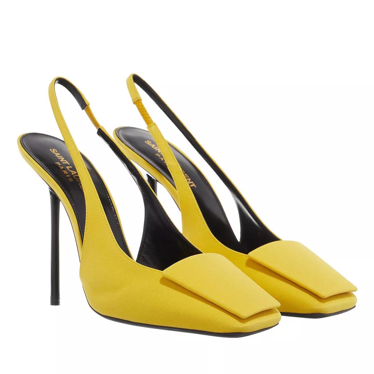 Saint Laurent Pumps & High Heels - Maxine Slingback Pumps - Gr. 37 (EU) - in Gelb - für Damen von Saint Laurent