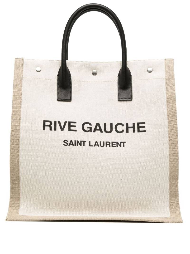 Saint Laurent Rive Gauche North/South tote bag - Neutrals von Saint Laurent