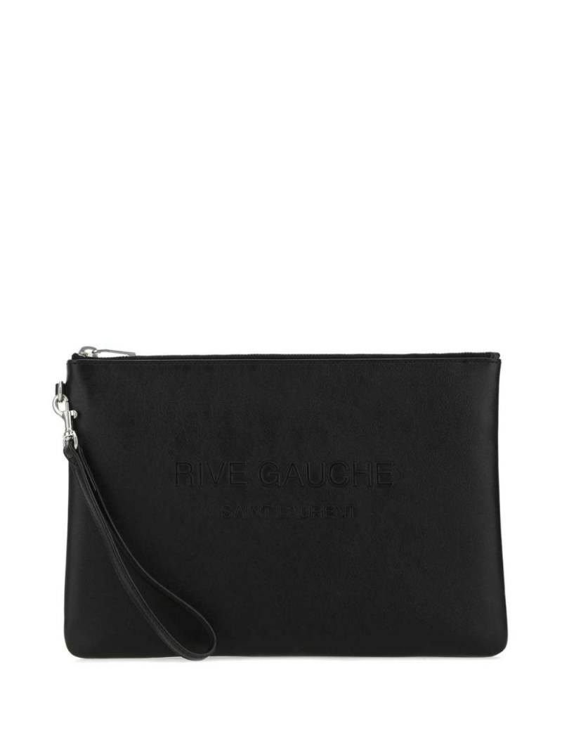 Saint Laurent Rive Gauche clutch bag - Black von Saint Laurent