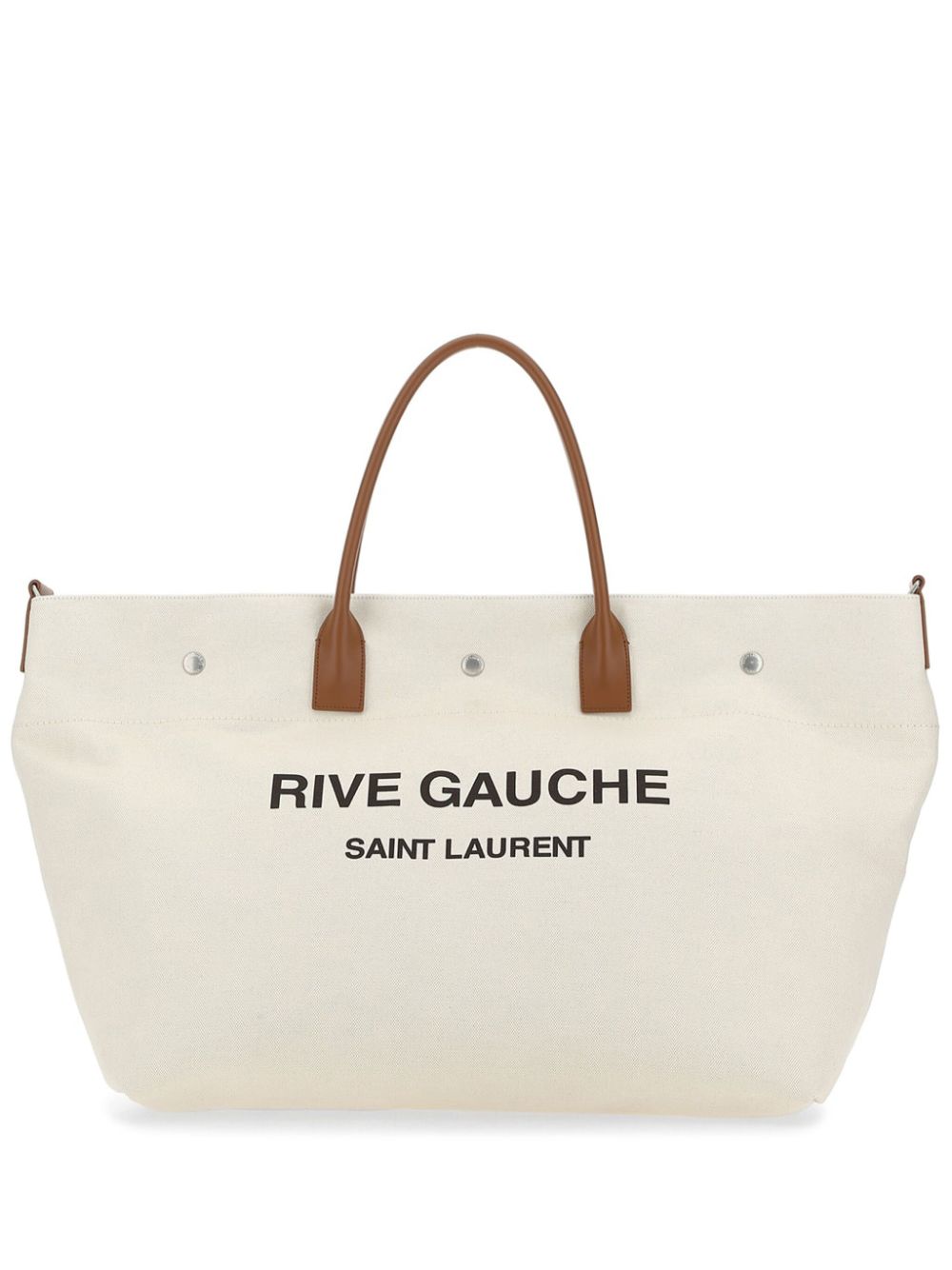 Saint Laurent Rive Gauche maxi tote bag - Neutrals von Saint Laurent