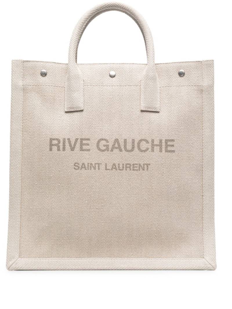 Saint Laurent Rive Gauche tote bag - Neutrals von Saint Laurent