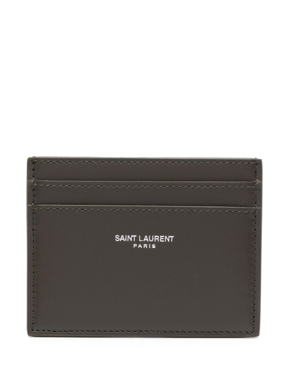 Saint Laurent Saint Laurent Paris card holder - Green von Saint Laurent