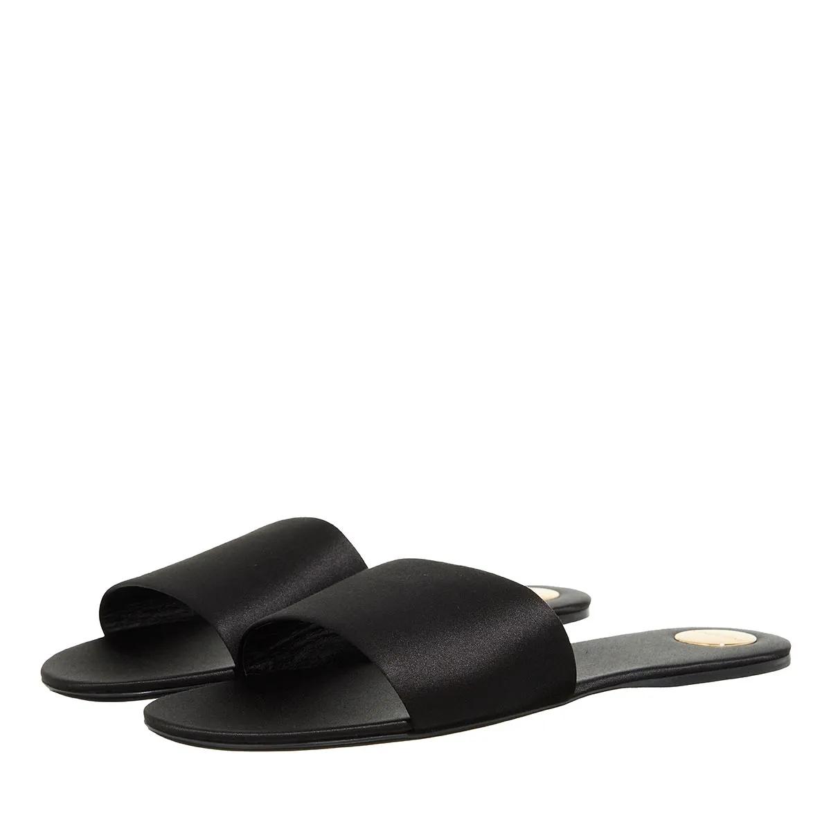 Saint Laurent Sandalen - Toe Satin Sandals - Gr. 36 (EU) - in Schwarz - für Damen von Saint Laurent