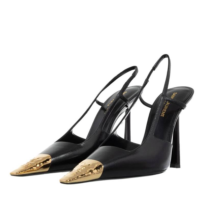 Saint Laurent Sandaletten mit Absatz - Jeanne Slingback Pumps - Gr. 38 (EU) - in Schwarz - für Damen von Saint Laurent