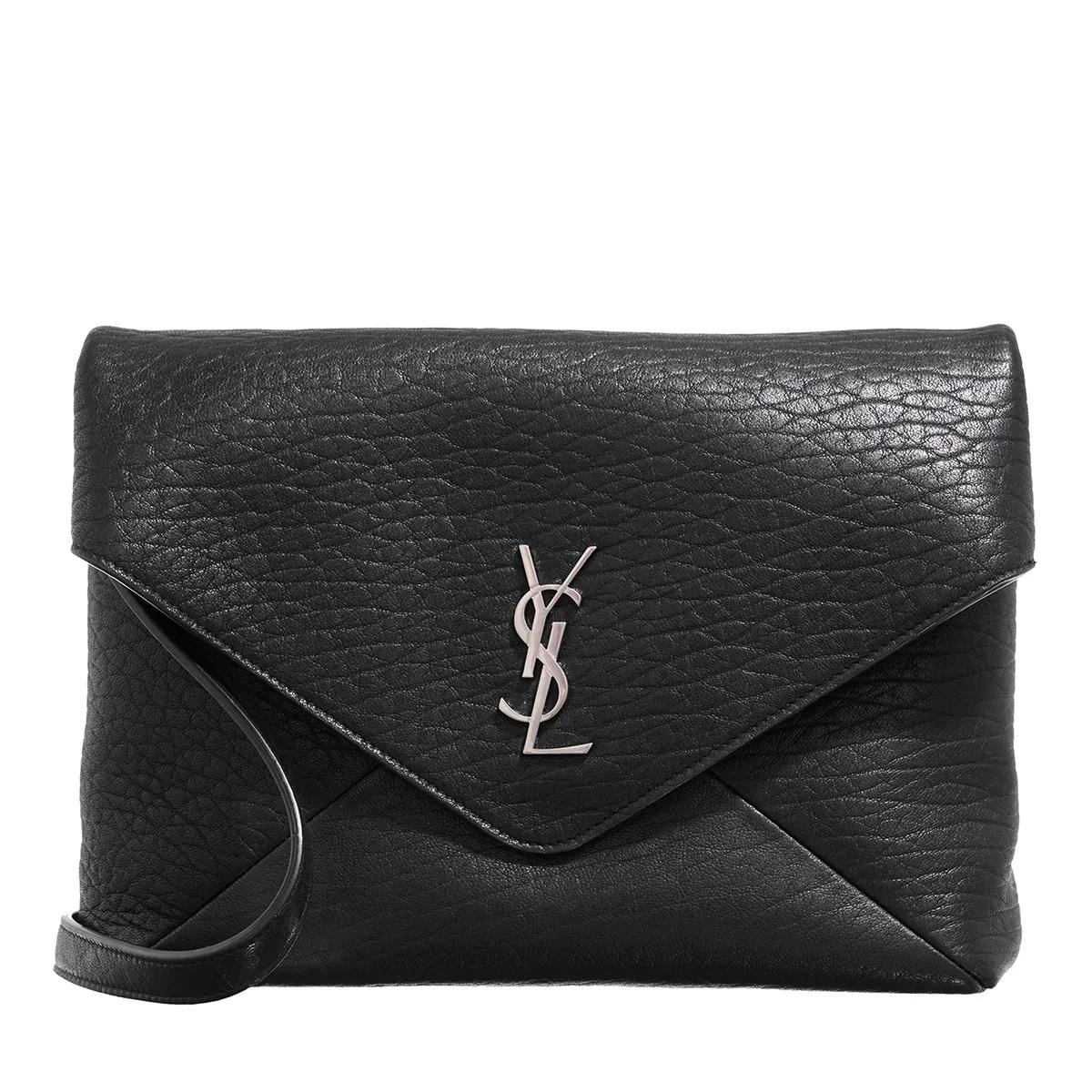 Saint Laurent Schultertasche - Cassandre Envelope-Messenger Bag - Gr. unisize - in Schwarz - für Damen von Saint Laurent