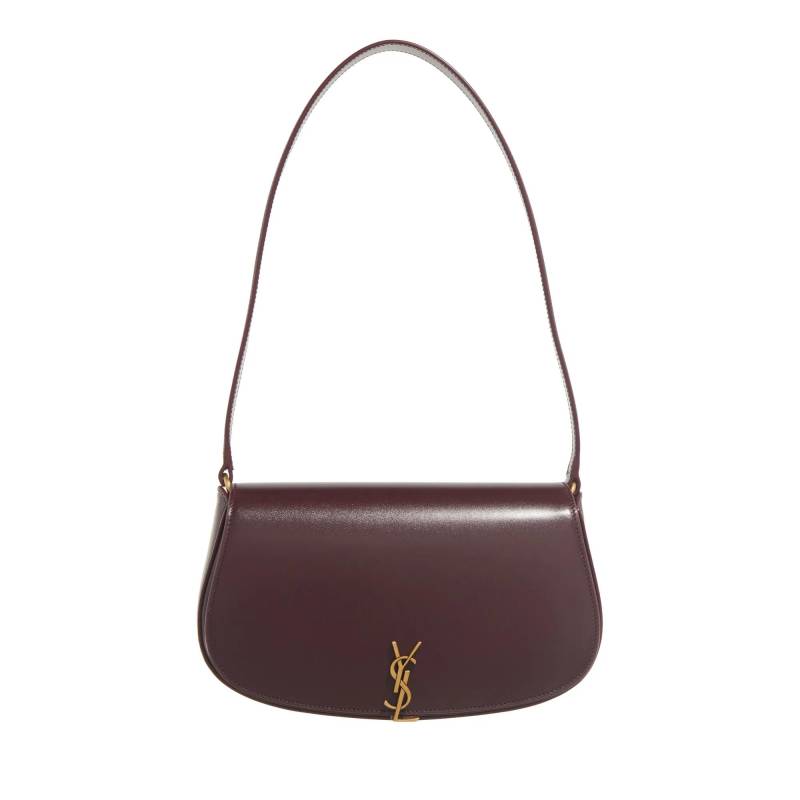 Saint Laurent Schultertasche - Ysl Hobo Demi Lune - Gr. unisize - in Rot - für Damen von Saint Laurent