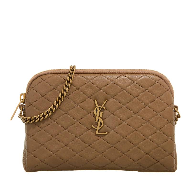 Saint Laurent Schultertasche - Ysl Medium Bag Gaby - Gr. unisize - in Braun - für Damen von Saint Laurent