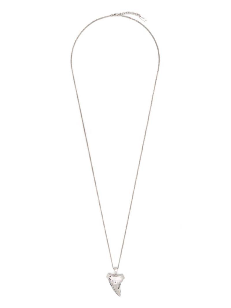 Saint Laurent Shark Tooth necklace - Silver von Saint Laurent