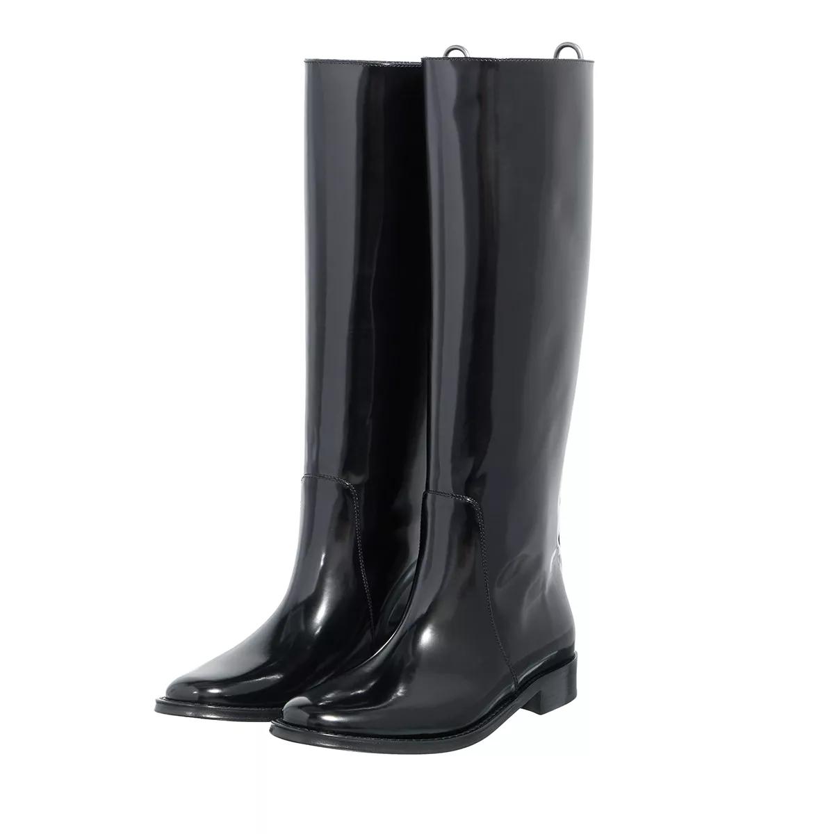 Saint Laurent Stiefel & Boots - Hunt Leather Boot - Gr. 36 (EU) - in Schwarz - für Damen von Saint Laurent