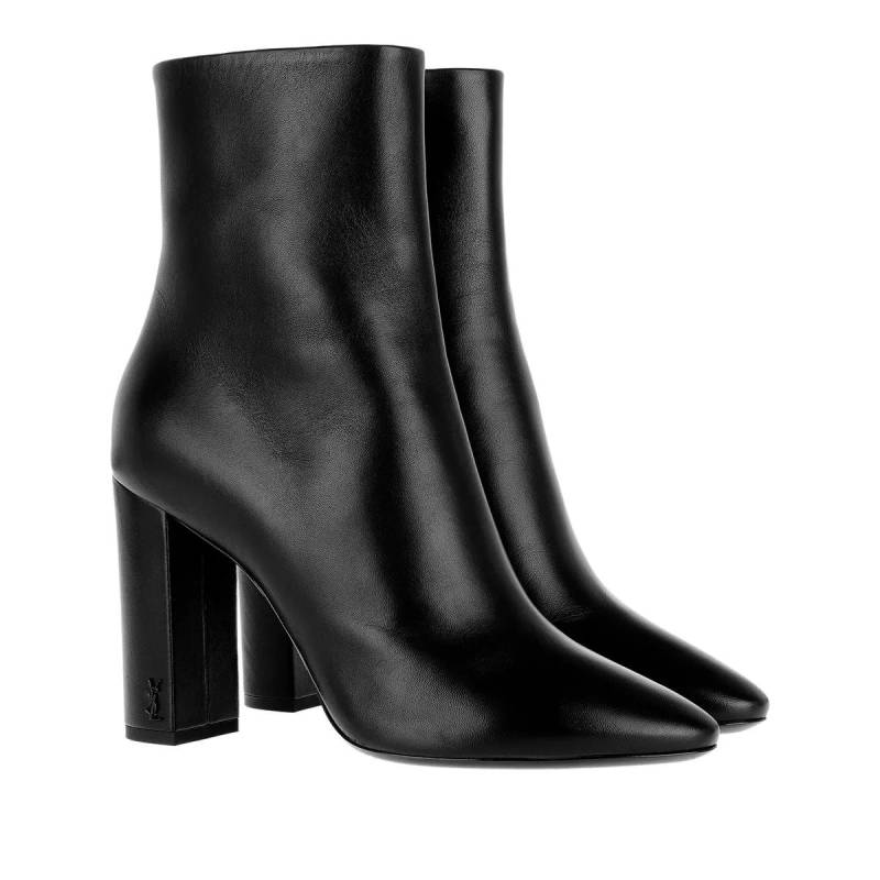 Saint Laurent Stiefel & Boots - Lou 95 Boots Leather - Gr. 41 (EU) - in Schwarz - für Damen von Saint Laurent