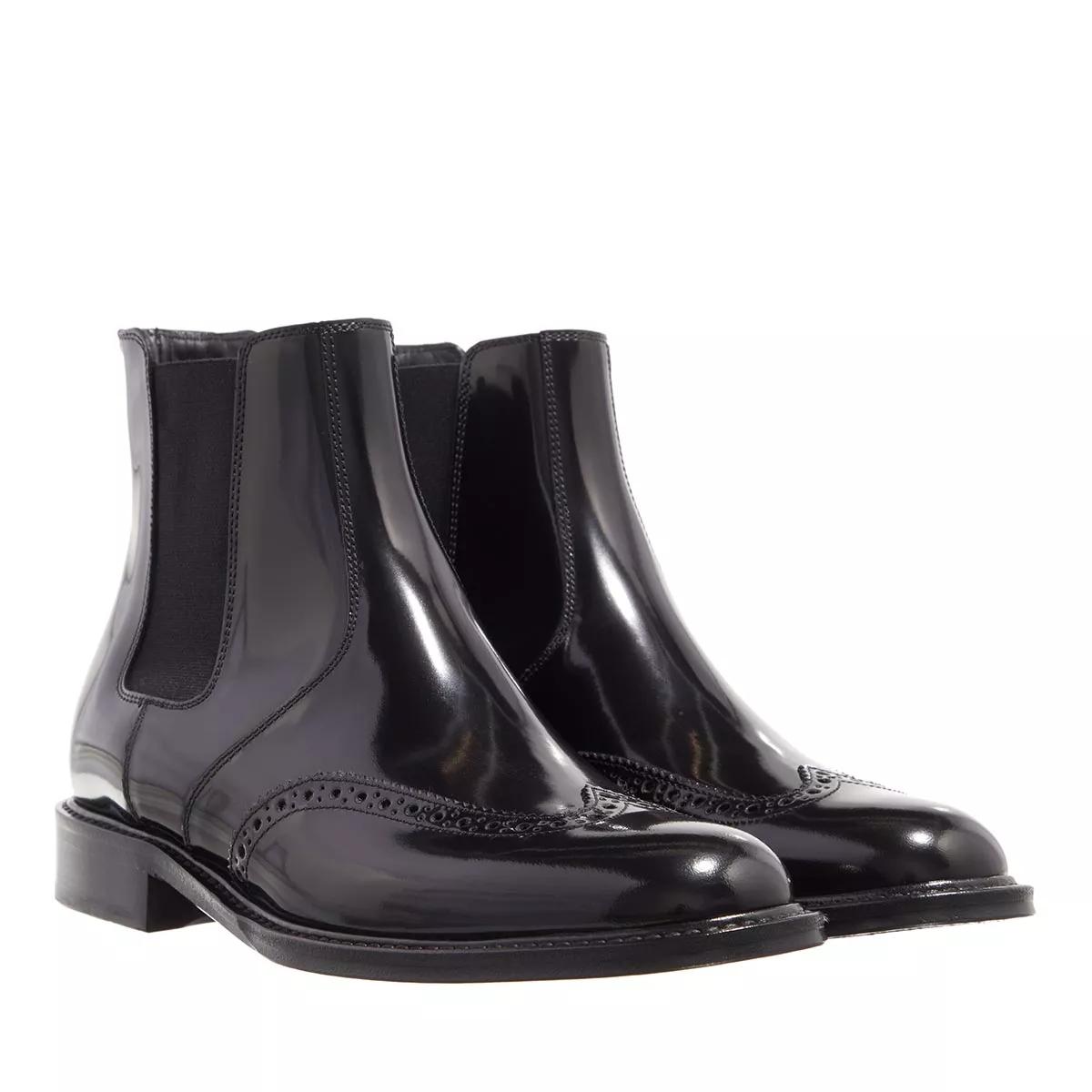 Saint Laurent Stiefel & Boots - Patent Leather Ankle Boots - Gr. 38,5 (EU) - in Schwarz - für Damen von Saint Laurent