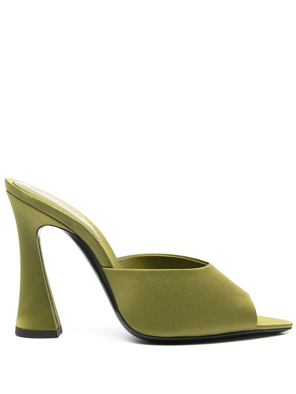 Saint Laurent Suite 105mm mules - Green von Saint Laurent