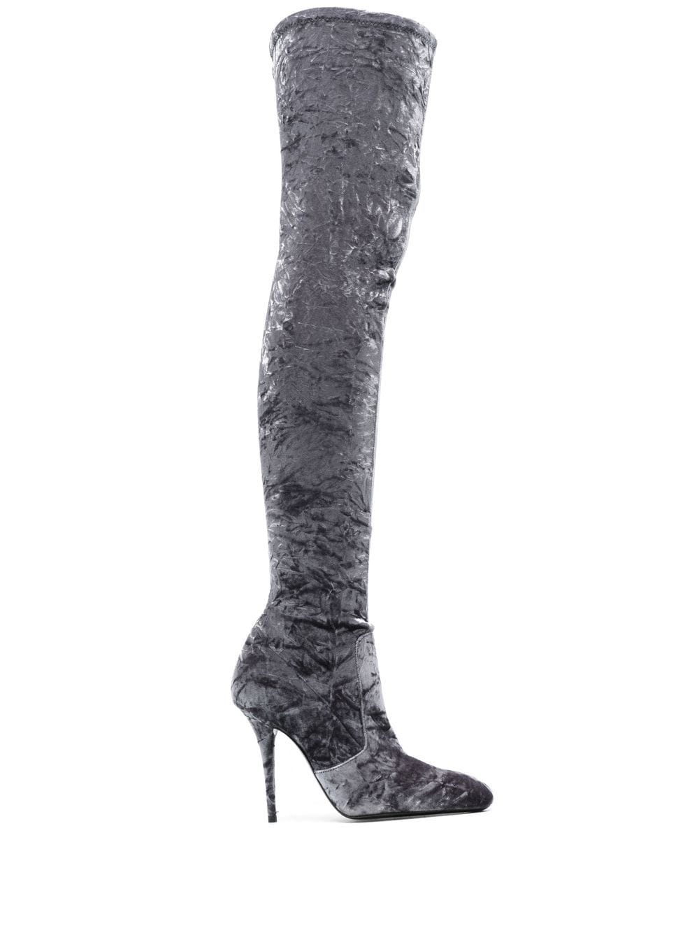 Saint Laurent Talia 110mm boots - Grey von Saint Laurent