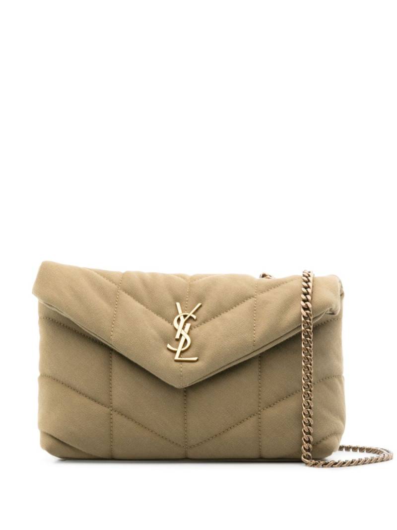 Saint Laurent Toy Puffer shoulder bag - Green von Saint Laurent