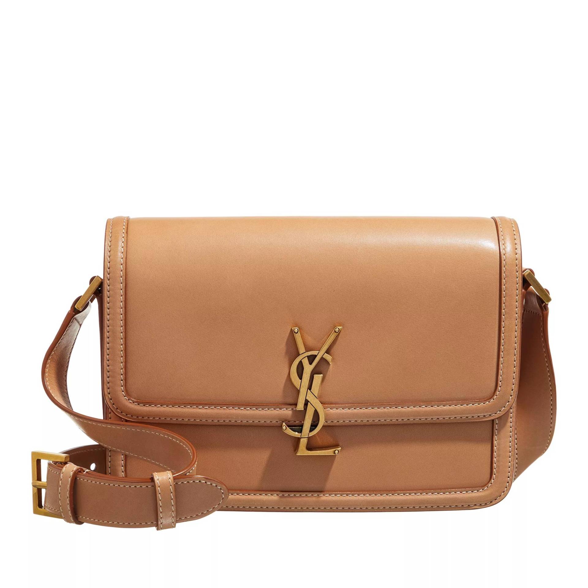 Saint Laurent Umhängetasche - Solferino Medium Satchel - Gr. unisize - in Braun - für Damen von Saint Laurent