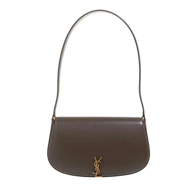 Saint Laurent Umhängetasche - Ysl Hobo Demi Lune - Gr. unisize - in Braun - für Damen von Saint Laurent