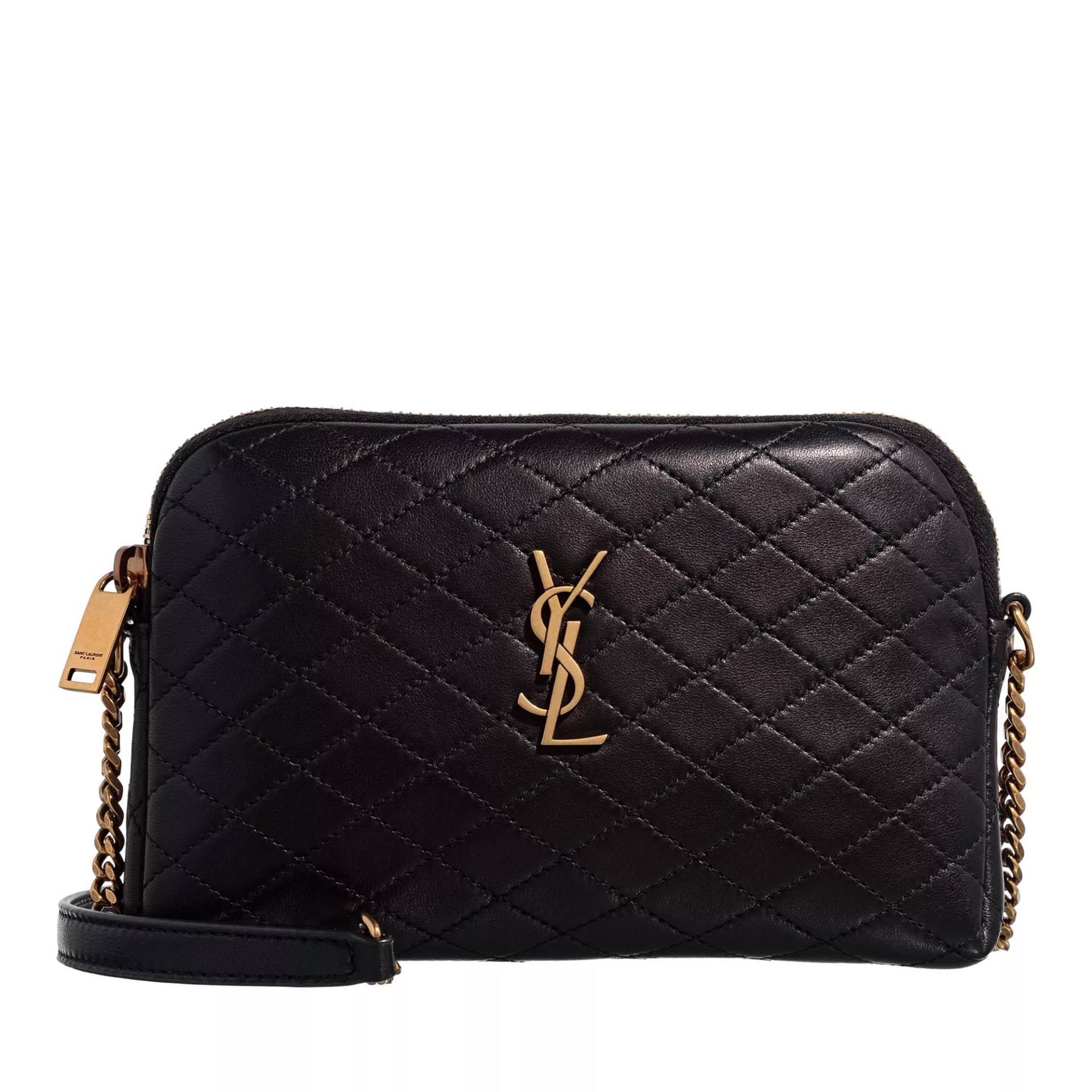 Saint Laurent Schultertasche - Ysl Medium Bag Gaby - Gr. unisize - in Schwarz - für Damen von Saint Laurent