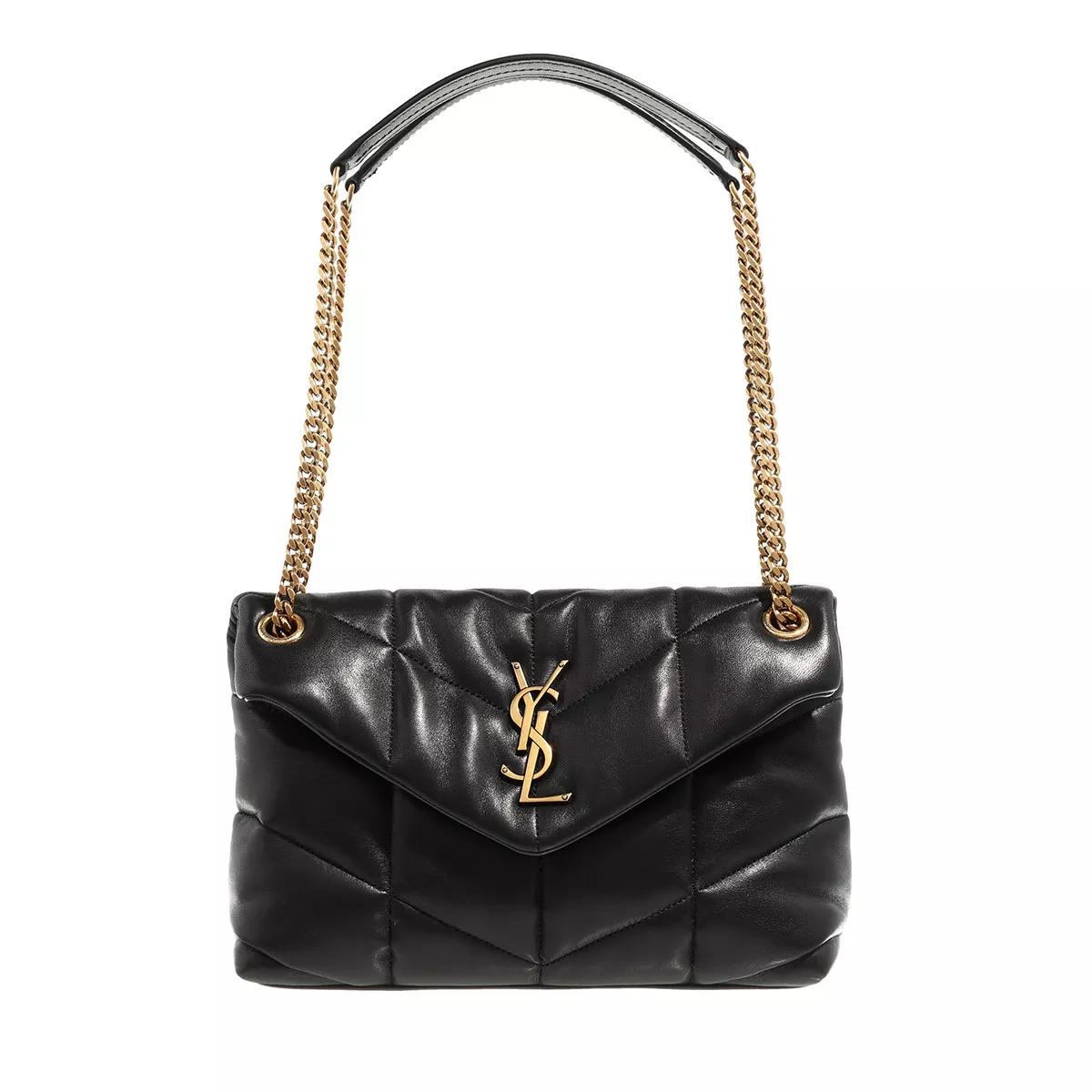 Saint Laurent Schultertasche - Ysl Puffer Small - Gr. unisize - in Schwarz - für Damen von Saint Laurent