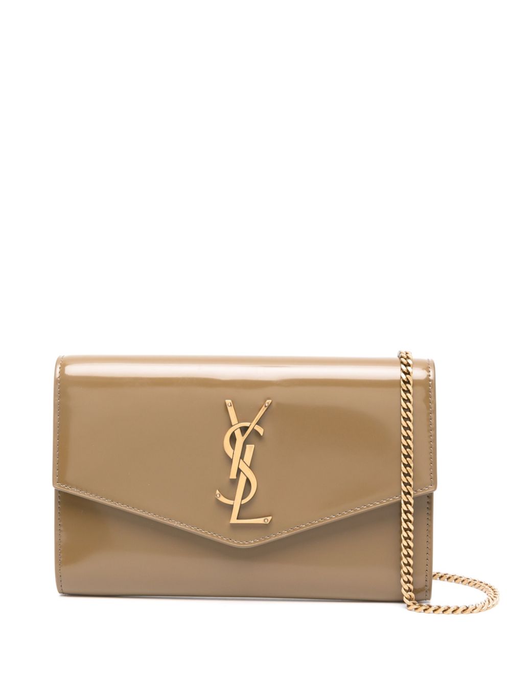 Saint Laurent Uptown clutch bag - Brown von Saint Laurent