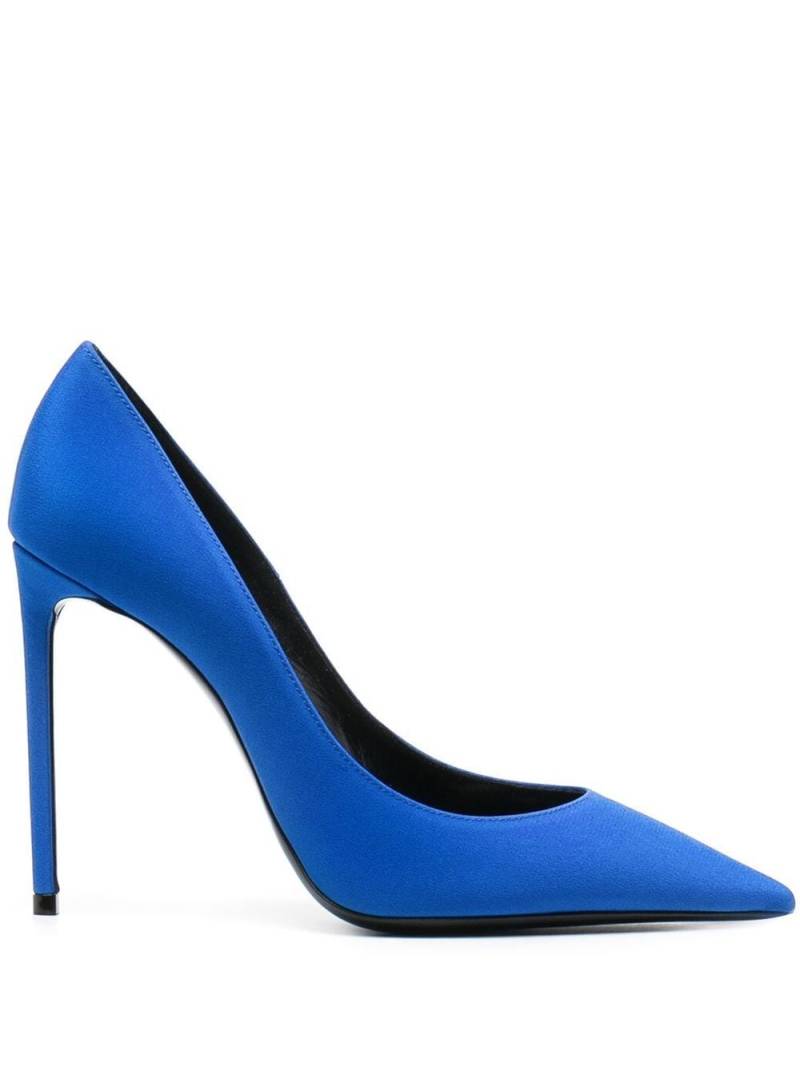 Saint Laurent Zoe pointed pumps - Blue von Saint Laurent