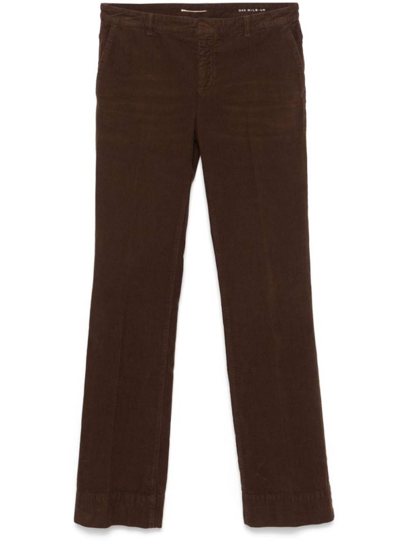 Saint Laurent corduroy trousers - Brown von Saint Laurent