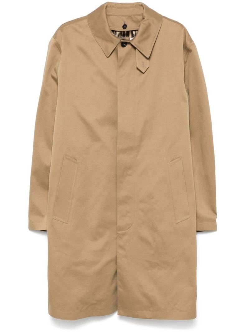 Saint Laurent cotton gabardine trench coat - Neutrals von Saint Laurent