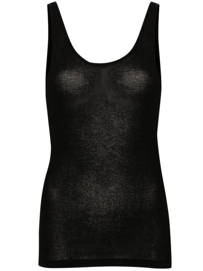 Saint Laurent jersey tank top - Black von Saint Laurent