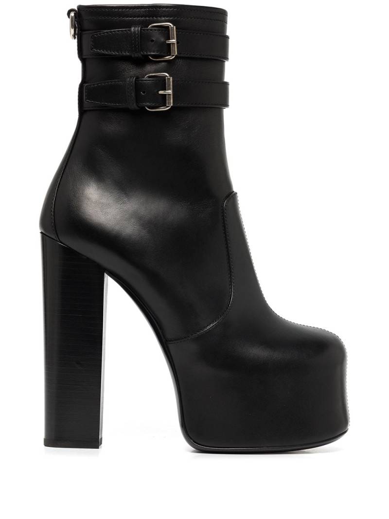 Saint Laurent high-heel platform pumps - Black von Saint Laurent