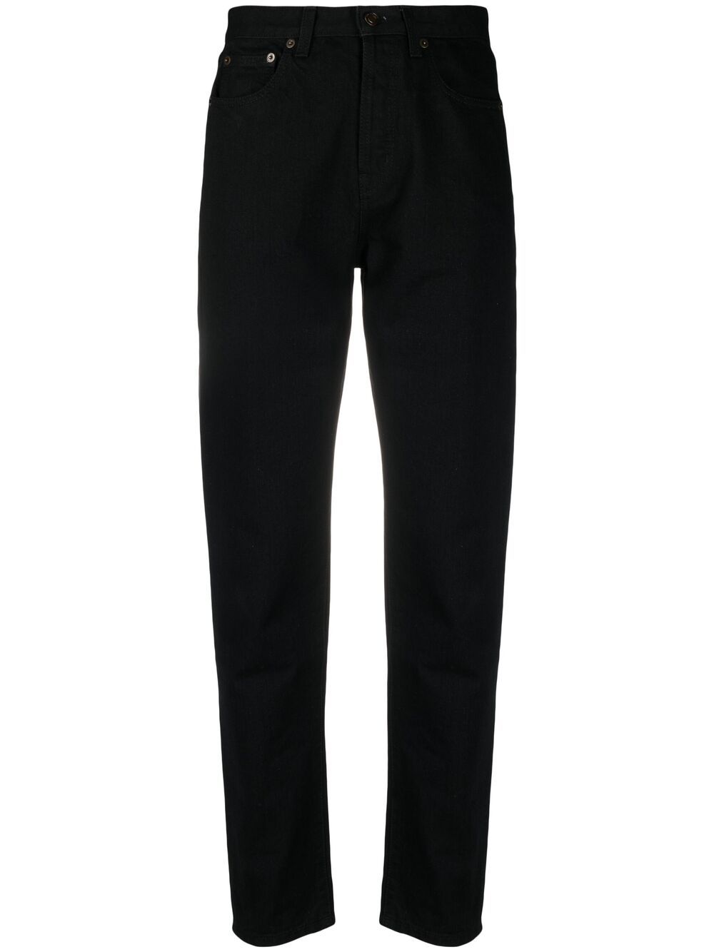 Saint Laurent high-waist jeans - Black von Saint Laurent