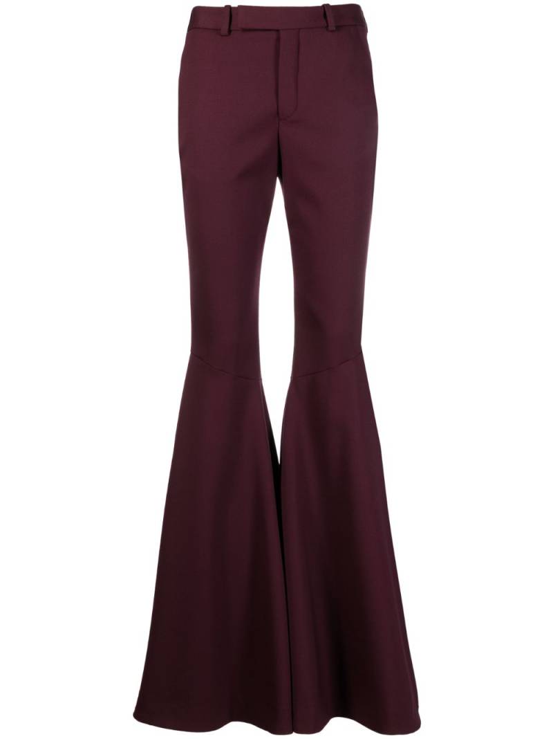 Saint Laurent high-waisted flared trousers von Saint Laurent